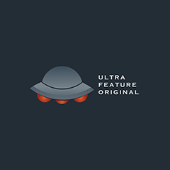 UFOの黄金比ロゴ